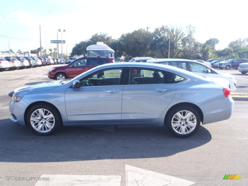 2014 Impala LS - Silver Topaz Metallic / Jet Black/Dark Titanium photo #3