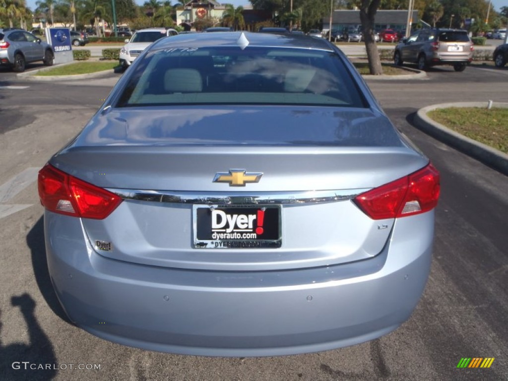 2014 Impala LS - Silver Topaz Metallic / Jet Black/Dark Titanium photo #4