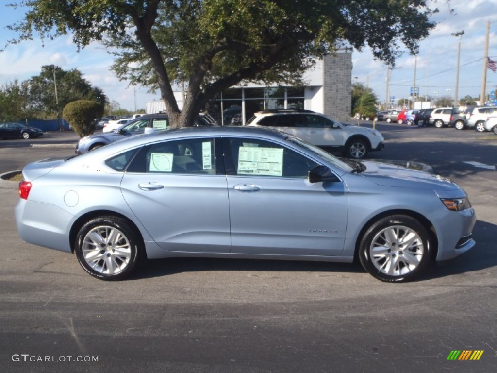 2014 Impala LS - Silver Topaz Metallic / Jet Black/Dark Titanium photo #6