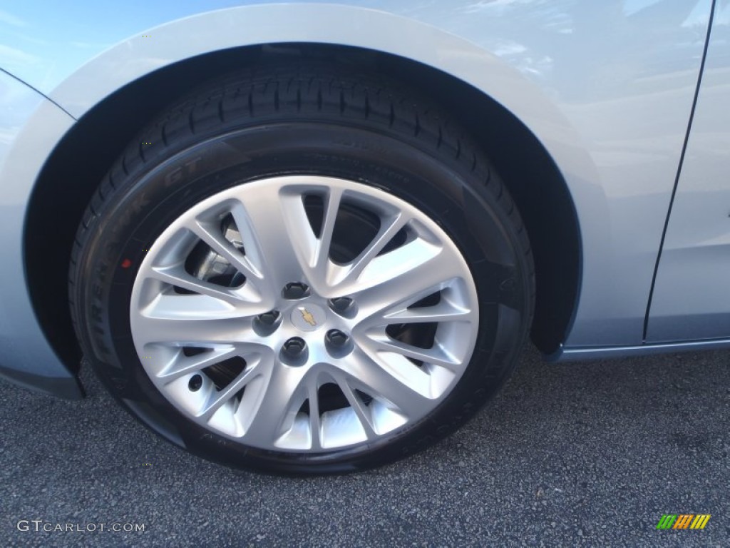 2014 Impala LS - Silver Topaz Metallic / Jet Black/Dark Titanium photo #7