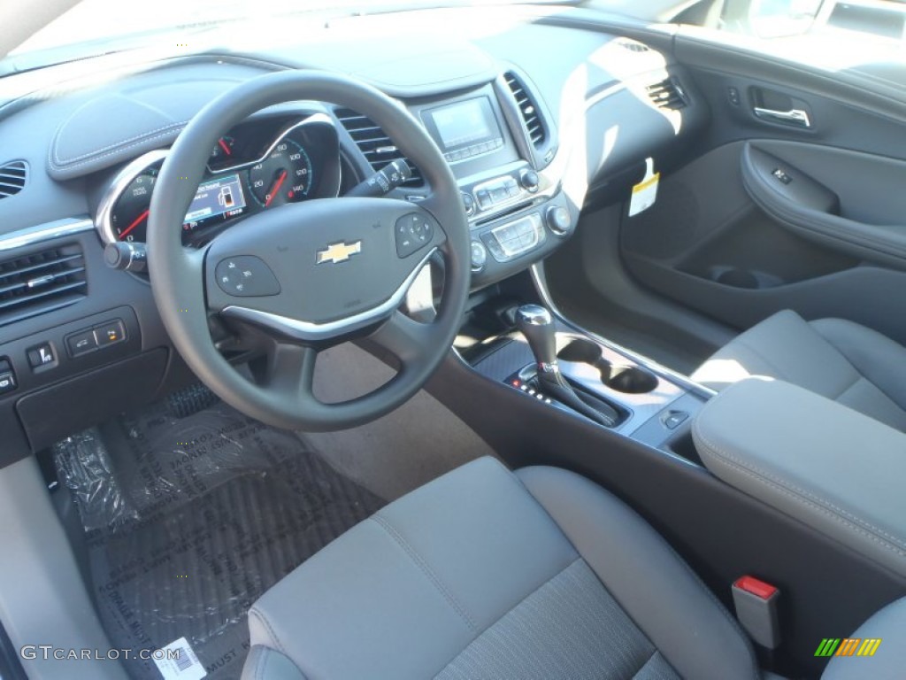 2014 Impala LS - Silver Topaz Metallic / Jet Black/Dark Titanium photo #9