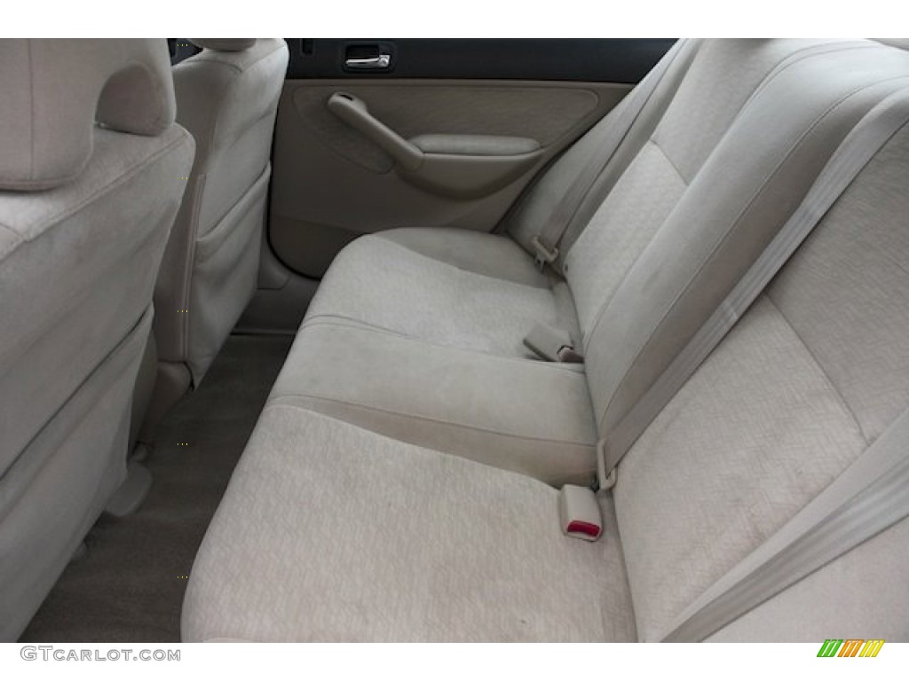 2004 Honda Civic Hybrid Sedan Rear Seat Photo #90133063
