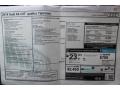 2014 Audi A6 2.0T quattro Sedan Window Sticker