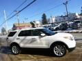 2014 White Platinum Ford Explorer Limited 4WD  photo #4