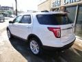 2014 White Platinum Ford Explorer Limited 4WD  photo #6