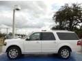 2014 White Platinum Ford Expedition EL Limited 4x4  photo #2