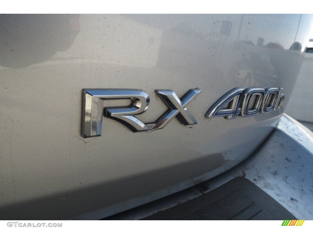 2008 RX 400h Hybrid - Millenium Silver Metallic / Light Gray photo #9