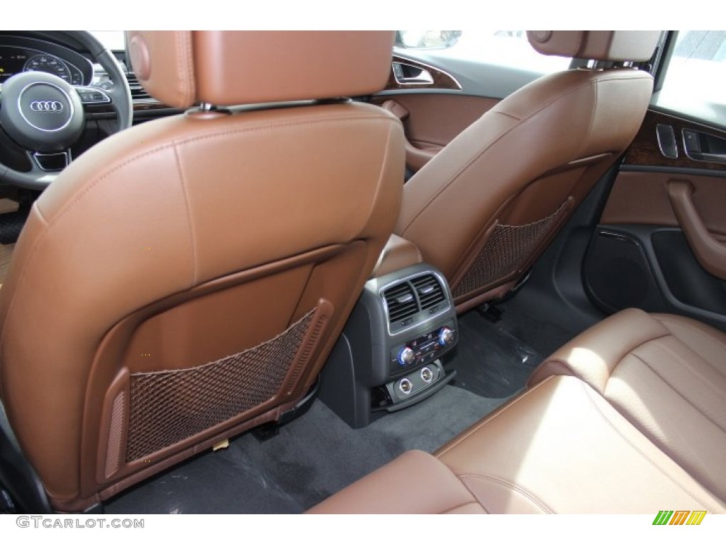 2014 Audi A6 3.0T quattro Sedan Rear Seat Photo #90134593