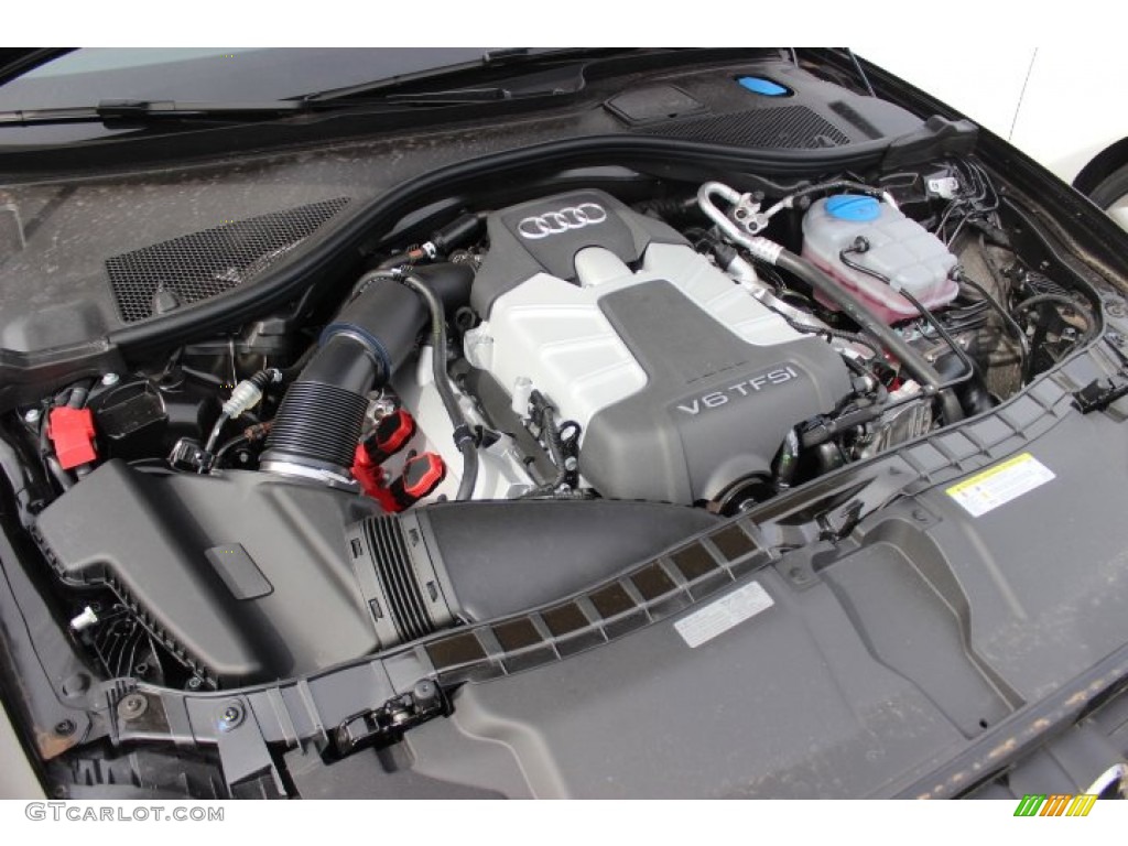 2014 Audi A6 3.0T quattro Sedan 3.0 Liter Supercharged FSI DOHC 24-Valve VVT V6 Engine Photo #90134725
