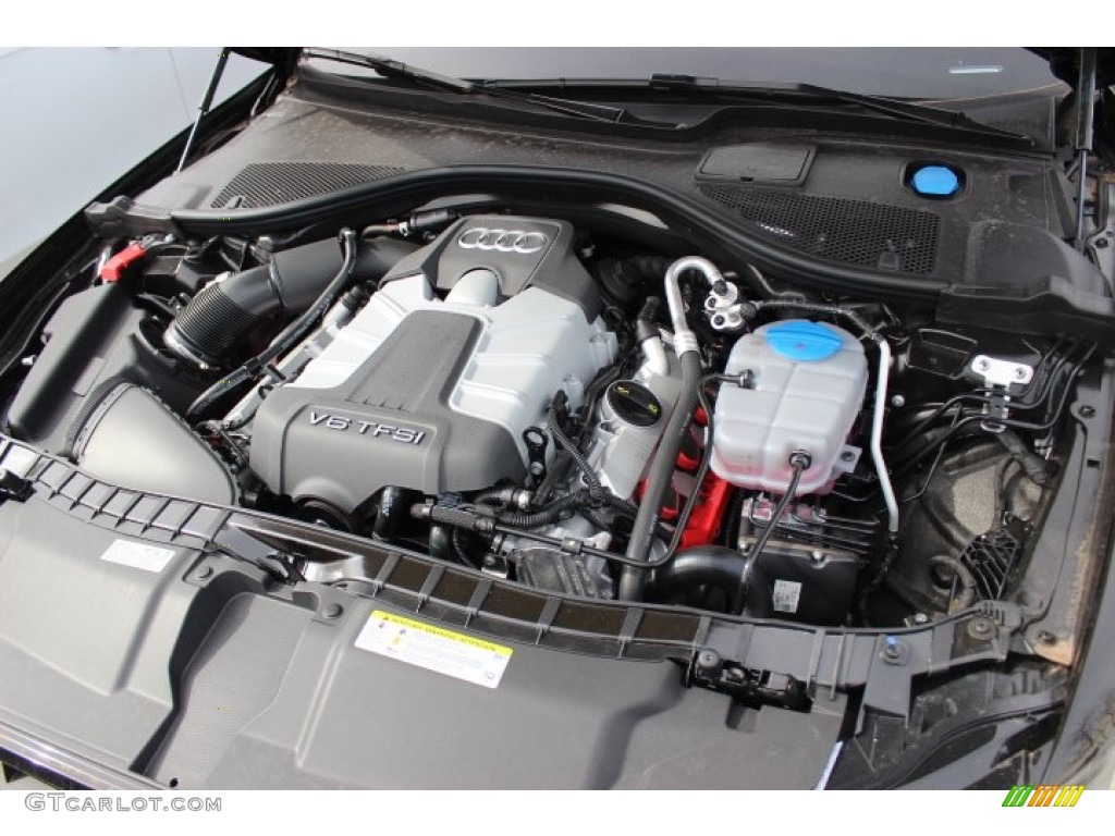 2014 Audi A6 3.0T quattro Sedan 3.0 Liter Supercharged FSI DOHC 24-Valve VVT V6 Engine Photo #90134749