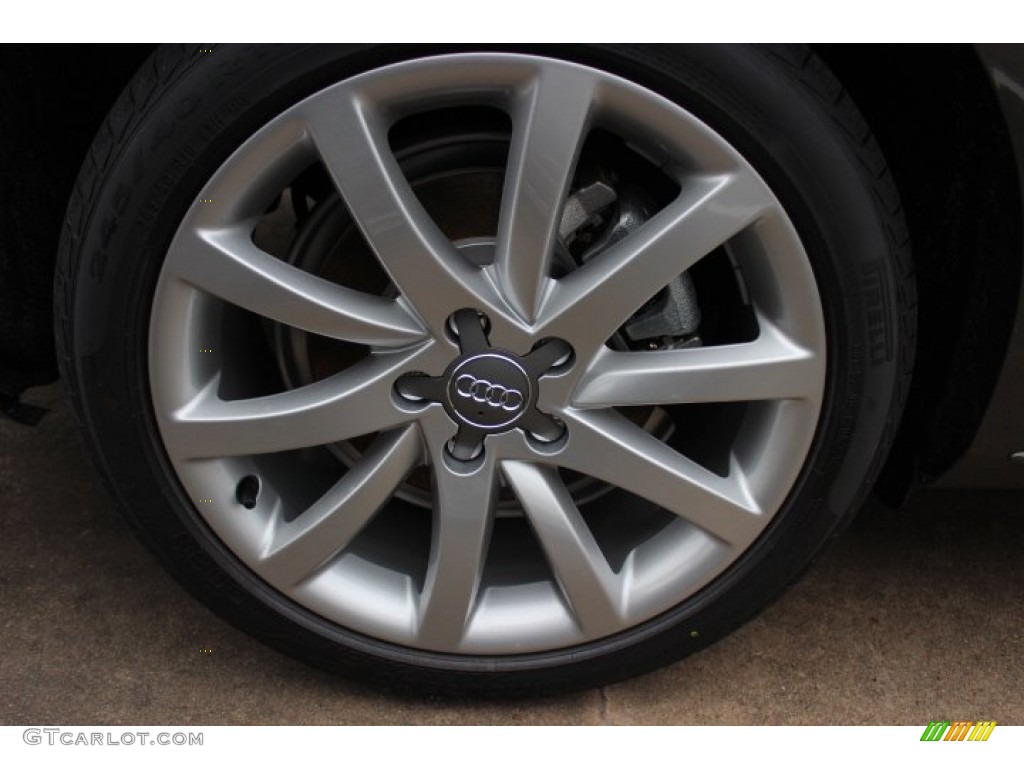 2014 A4 2.0T quattro Sedan - Dakota Grey Metallic / Velvet Beige/Black photo #7