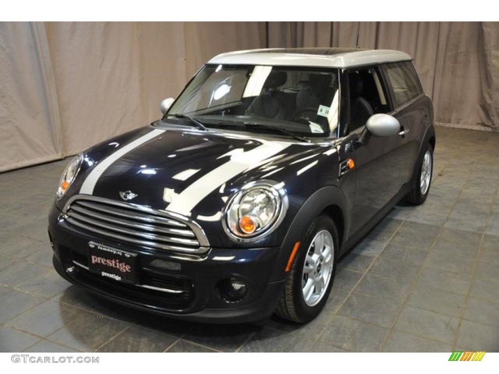 2013 Cooper Clubman - Reef Blue Metallic / Carbon Black photo #1