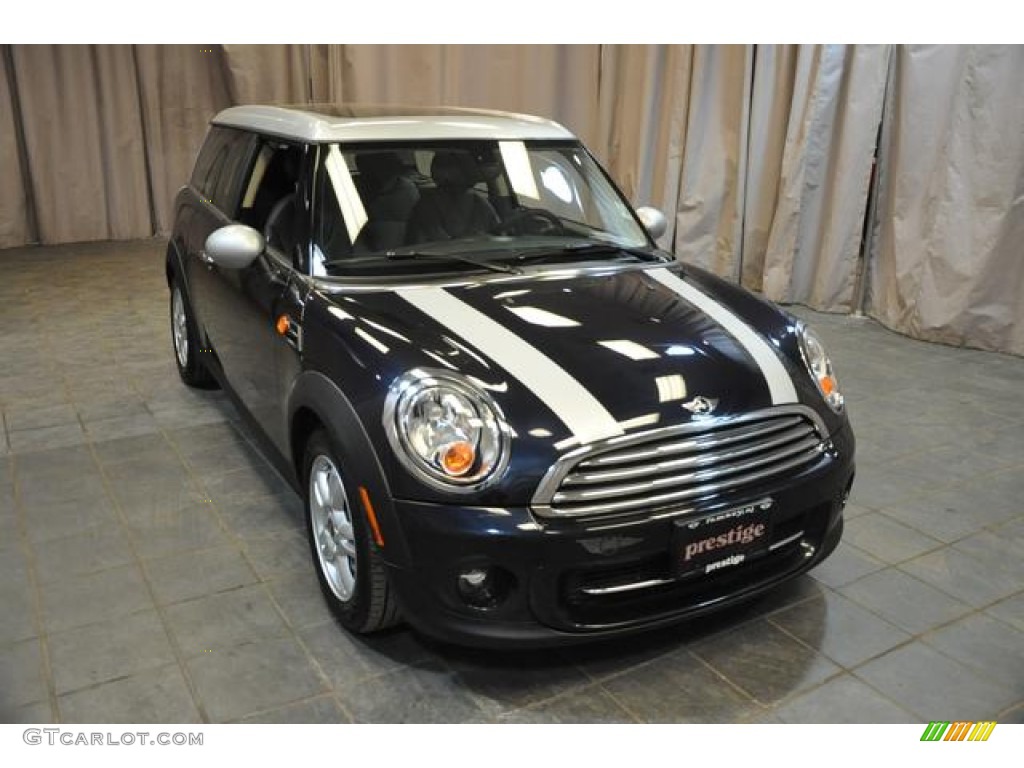 2013 Cooper Clubman - Reef Blue Metallic / Carbon Black photo #4