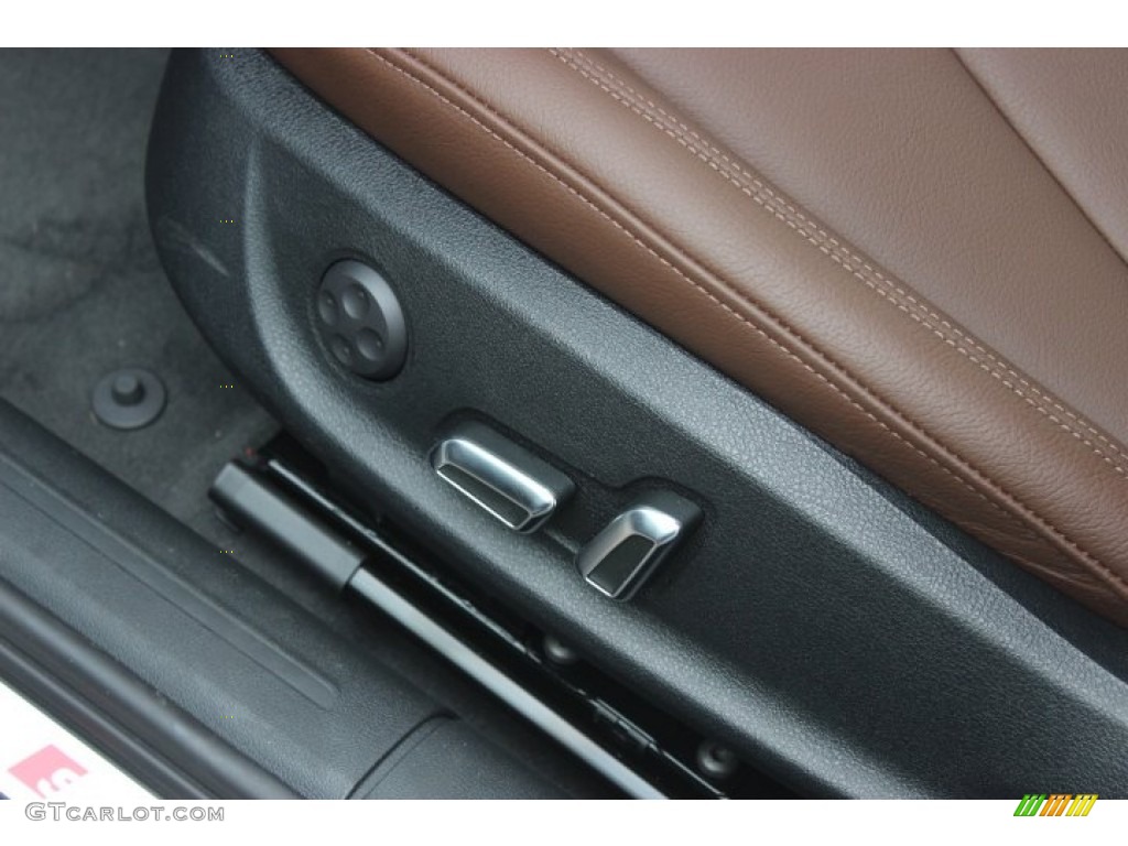 2014 A4 2.0T quattro Sedan - Ibis White / Chestnut Brown/Black photo #10