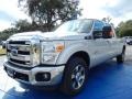 Front 3/4 View of 2014 F250 Super Duty Lariat Crew Cab