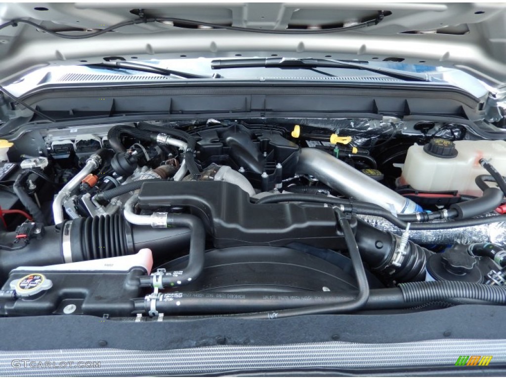 2014 Ford F250 Super Duty Lariat Crew Cab Engine Photos