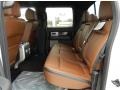 2013 Ford F150 Platinum Unique Pecan Leather Interior Rear Seat Photo