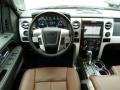 2013 Ford F150 Platinum Unique Pecan Leather Interior Dashboard Photo