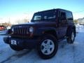 Red Rock Crystal Pearl 2010 Jeep Wrangler Sport 4x4