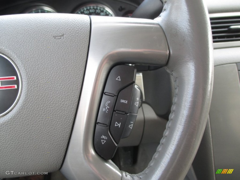 2009 Yukon XL SLT 4x4 - Deep Blue Metallic / Light Titanium photo #11