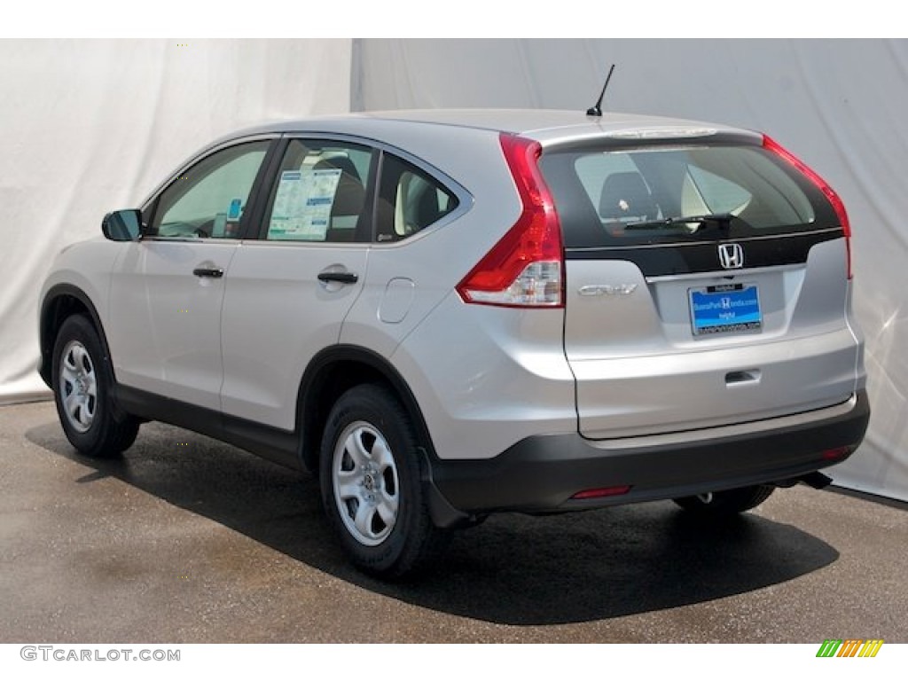 2014 CR-V LX - Alabaster Silver Metallic / Gray photo #5