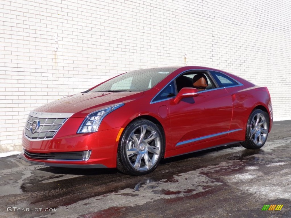 Crystal Red Tintcoat 2014 Cadillac ELR Coupe Exterior Photo #90138889