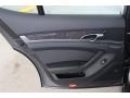 Black 2014 Porsche Panamera Turbo Door Panel