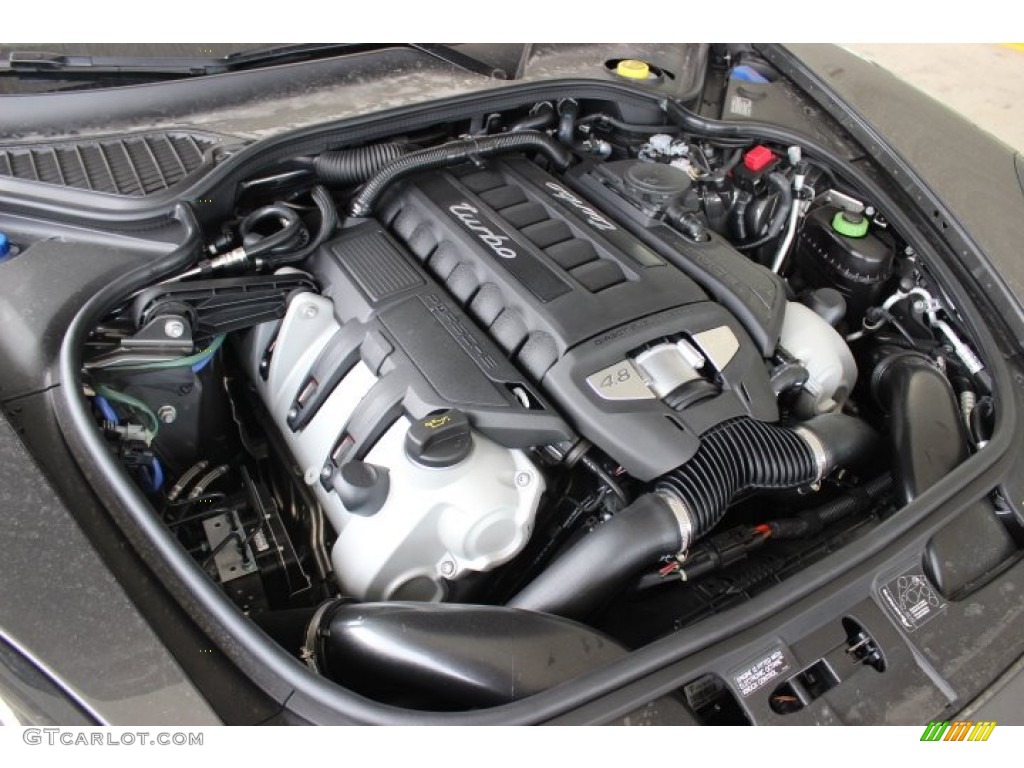 2014 Porsche Panamera Turbo 4.8 Liter DFI Twin-Turbocharged DOHC 32-Valve VVT V8 Engine Photo #90139627