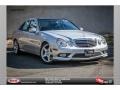 Iridium Silver Metallic 2009 Mercedes-Benz E 350 Sedan