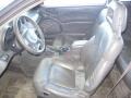 2000 Pontiac Grand Am Dark Pewter Interior Front Seat Photo