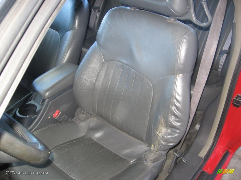 2000 Grand Am GT Coupe - Bright Red / Dark Pewter photo #7
