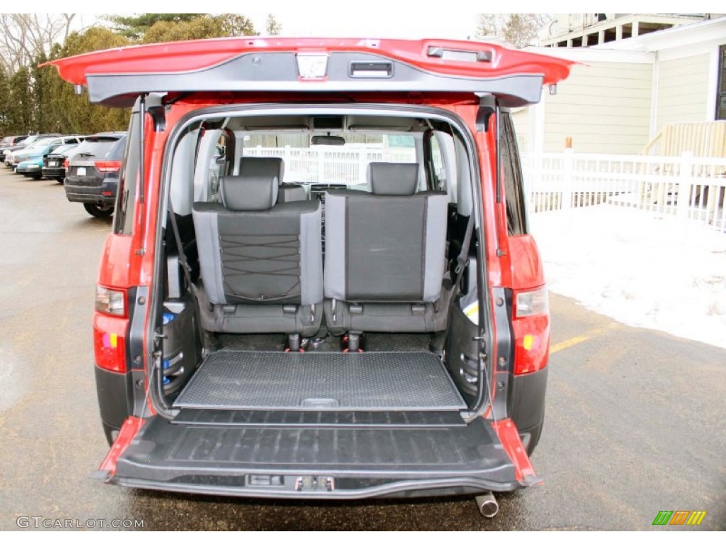 2006 Element EX AWD - Rallye Red / Black/Gray photo #10