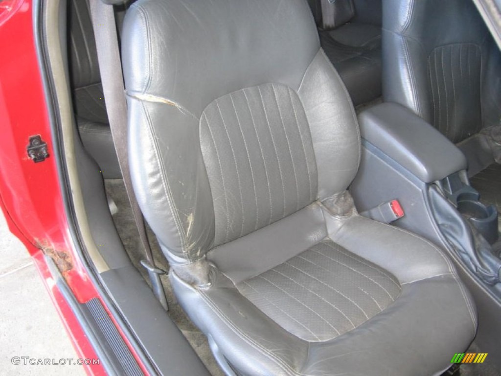 2000 Grand Am GT Coupe - Bright Red / Dark Pewter photo #10