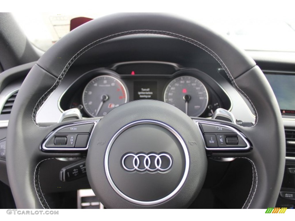 2014 S4 Premium plus 3.0 TFSI quattro - Monsoon Gray Metallic / Black photo #24