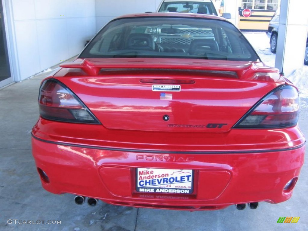 2000 Grand Am GT Coupe - Bright Red / Dark Pewter photo #14