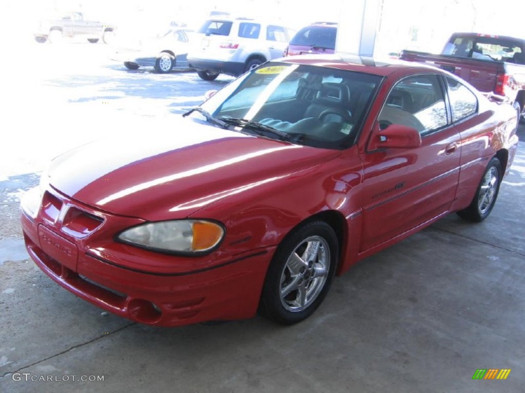 2000 Grand Am GT Coupe - Bright Red / Dark Pewter photo #19