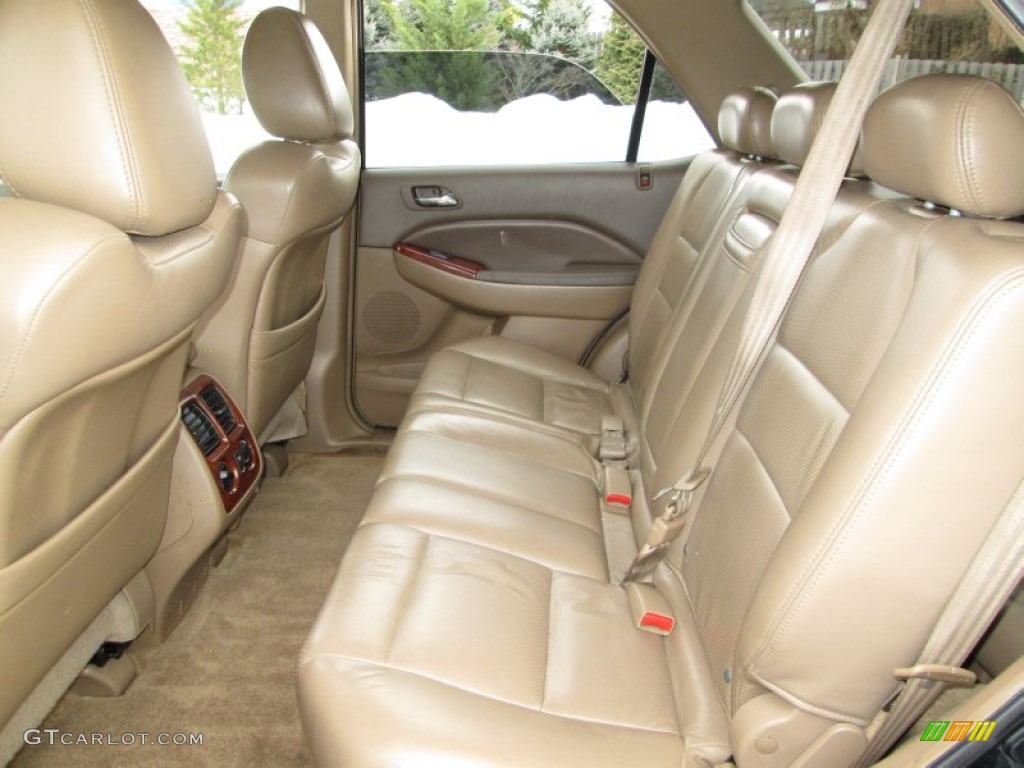 2003 Acura MDX Standard MDX Model Rear Seat Photos