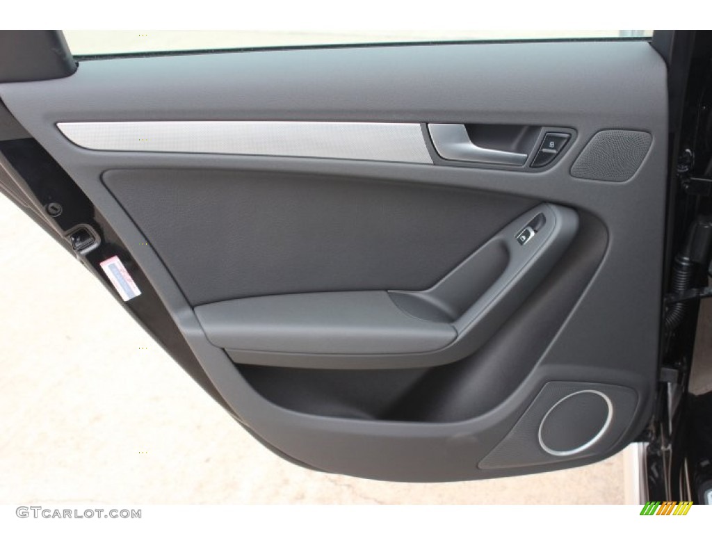 2014 Audi allroad Premium plus quattro Black Door Panel Photo #90143173