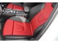 Black/Magma Red Front Seat Photo for 2014 Audi S4 #90143638