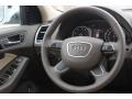 Pistachio Beige 2014 Audi Q5 2.0 TFSI quattro Steering Wheel