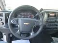 Jet Black 2015 Chevrolet Silverado 2500HD LT Double Cab 4x4 Steering Wheel