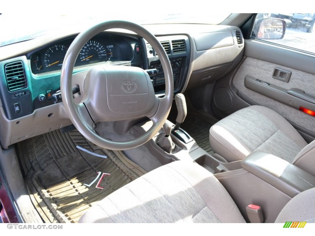 1999 Tacoma TRD Extended Cab 4x4 - Sunfire Red Pearl / Oak photo #5