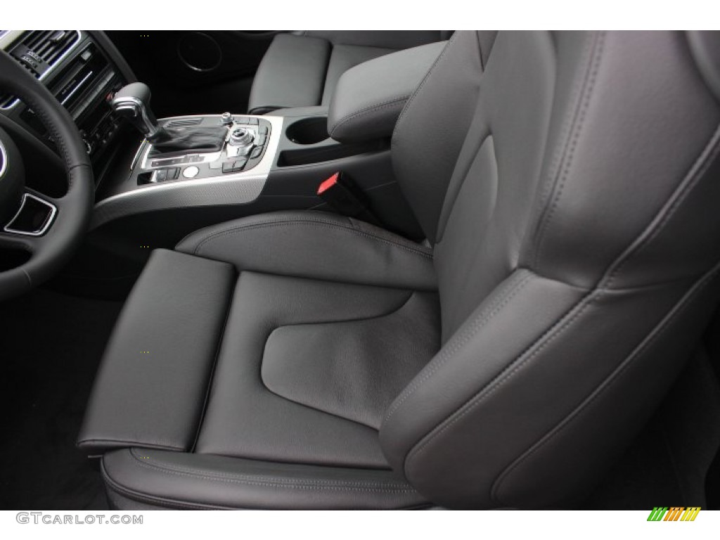 Black Interior 2014 Audi A5 2.0T quattro Coupe Photo #90148435