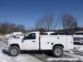 Summit White 2014 Chevrolet Silverado 3500HD WT Regular Cab Dual Rear Wheel 4x4 Utility