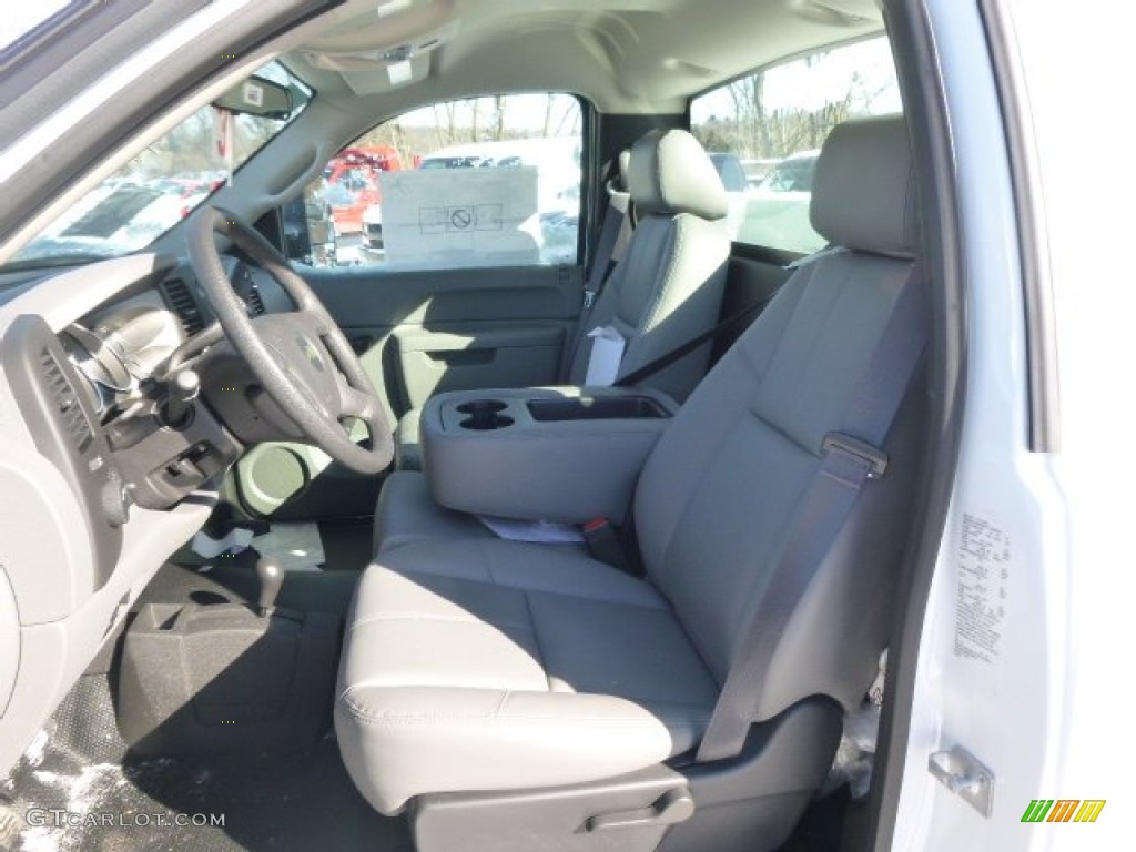 2014 Silverado 3500HD WT Regular Cab Dual Rear Wheel 4x4 Utility - Summit White / Dark Titanium photo #12