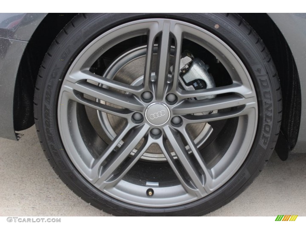 2014 A5 2.0T quattro Coupe - Daytona Gray Pearl Effect / Black photo #9