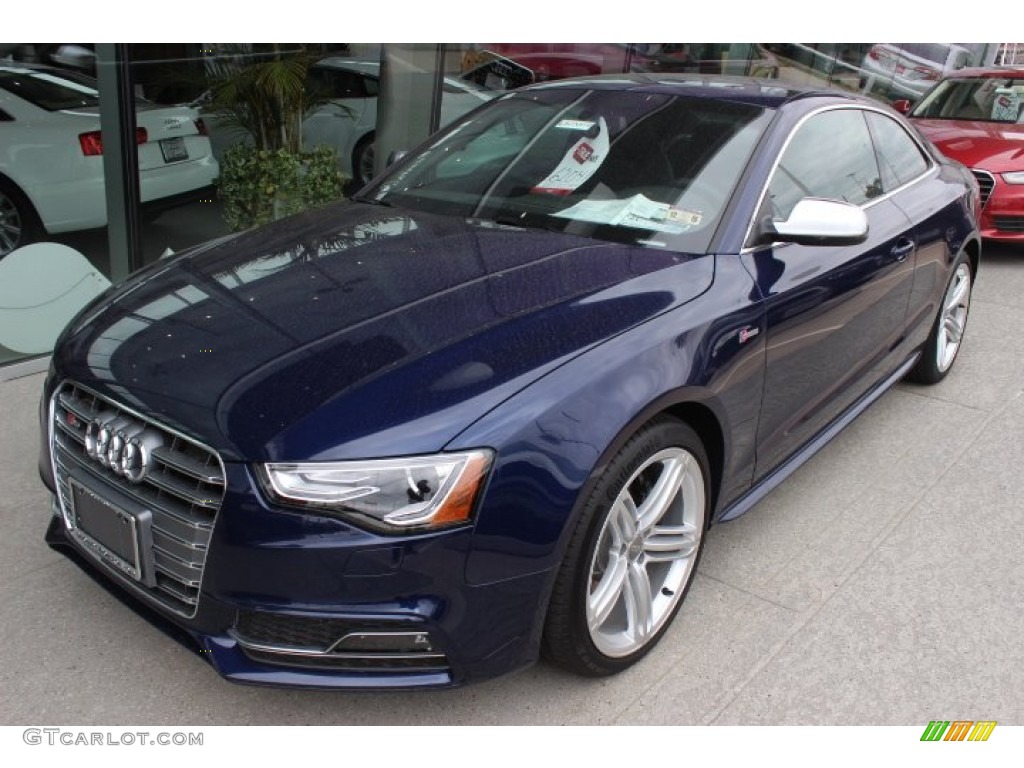 Estoril Blue Crystal 2014 Audi S5 3.0T Premium Plus quattro Coupe Exterior Photo #90149506