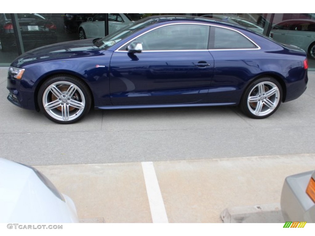 Estoril Blue Crystal 2014 Audi S5 3.0T Premium Plus quattro Coupe Exterior Photo #90149527