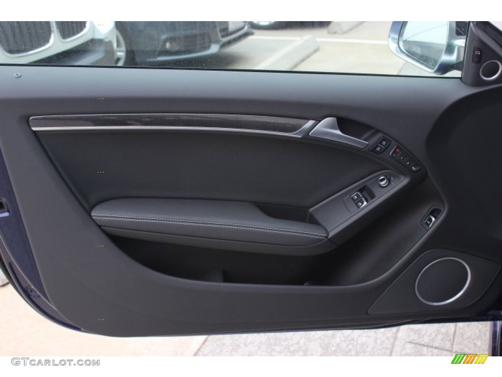 2014 S5 3.0T Premium Plus quattro Coupe - Estoril Blue Crystal / Black photo #9