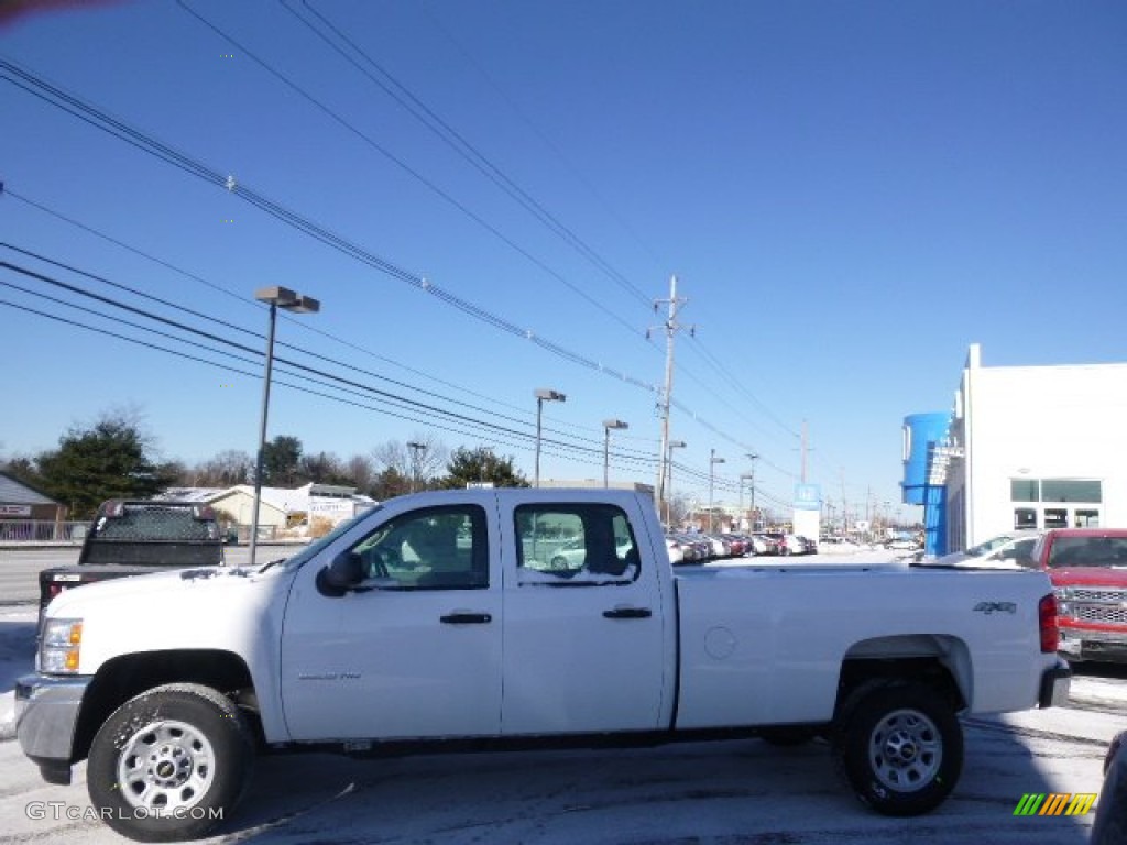 2014 Silverado 3500HD WT Crew Cab 4x4 - Summit White / Dark Titanium photo #1